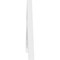 Ekena Millwork Pitch Winston Architectural Grade PVC Gable Pediment, 36"W x 10 1/2"H x 1"P (7/12) GPP036X011X100WIN - alternate 4